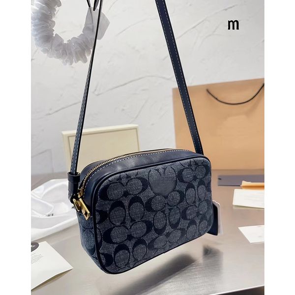 

women's camera bag shoulder bag luxury designer 2023 square bag canvas bag crossbody bag women's cosmetic bag multi color box