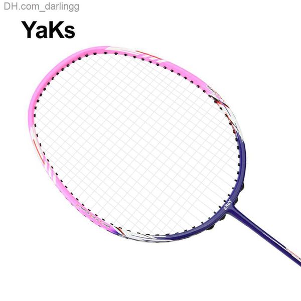 

badminton rackets new carbon fiber badminton racket ultra light offensive yaks brand professional badminton bat string grip cover set traini