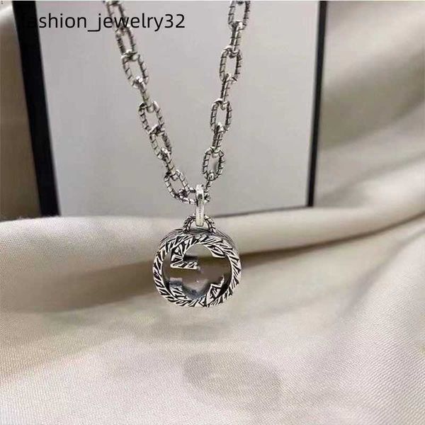 

designer necklace men women pendant necklaces fashion chains square pendants necklaces silver gold color jewerlry accessories box