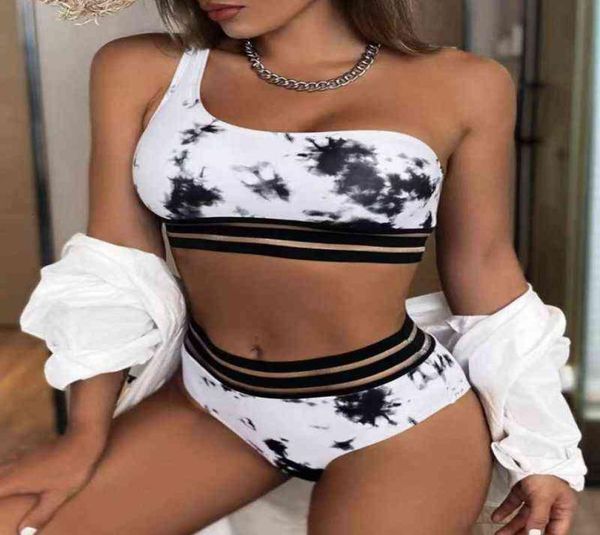 

designer swimwear bikini 2022 summer white printed bikini  swimsuit2775457, White;black