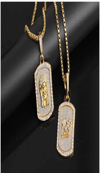 

bling hip hop jewelry 100 logo charm pendants for men gift number 100 iced out chain necklaces1639300, Silver