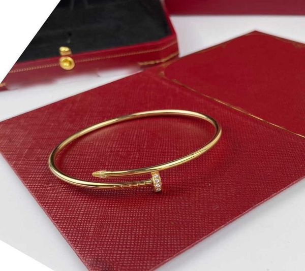 

womens gold 18k small bangle version series diamond french luxury brand bangle sterling silver material gold plated never fade adi5431674, Black