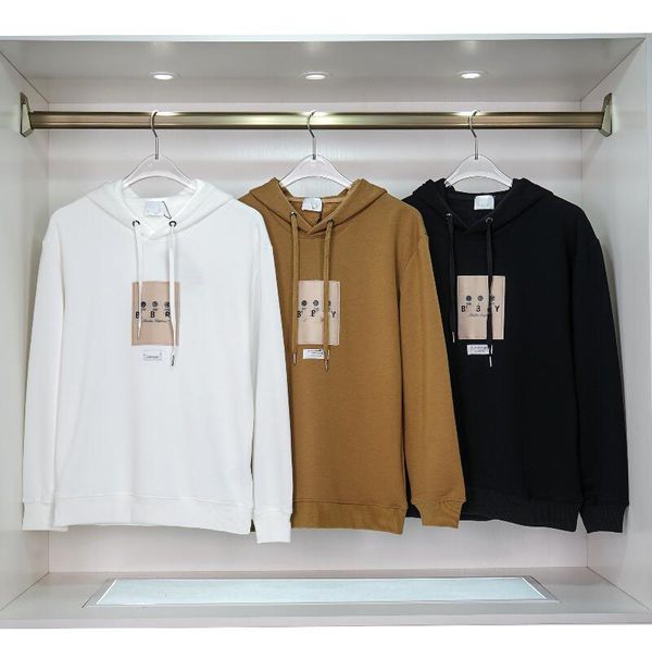 

men's sweaters men hoodie sweatshirt designer hoodies pullover women's hoodie outerwear outdoor letter sportswear casual couple cl, Black
