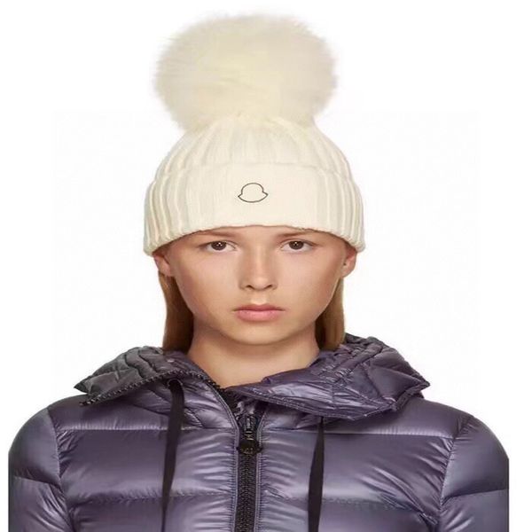 

women's autumn and winter warm wool knitted designer beanie hat couple cap outdoor vacation travel black and white casquette, Blue;gray