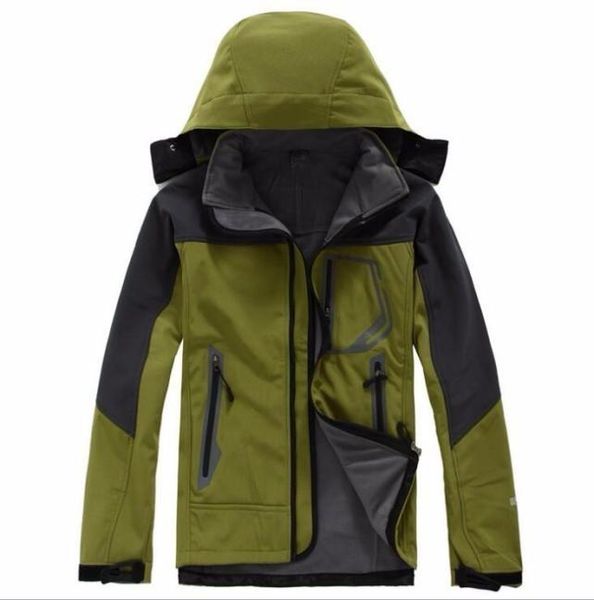 

2018 mens north denali fleece apex bionic jackets outdoor windproof waterproof casual softshell warm face coats ladies8142685, Black