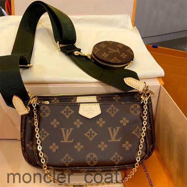 

fashion designer bag 50colors women shoulder bags multi pochette genuine leather accessoires handbags purses flower mini 3pcs 3 piece set cr