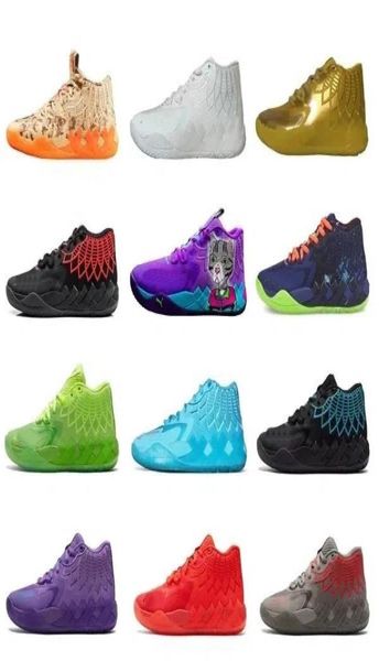 

mb1 rickmorty lamelo ball kids basketball shoes store outle queen city black red grey sport shoe trainner sneakers us45us128802438