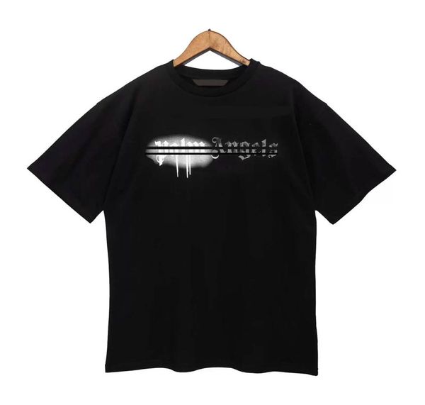 

designer of luxury t-shirt brand s angel t shirt pa clothing spray letter short sleeve spring summer tide men and women tee new20223757066, White;black