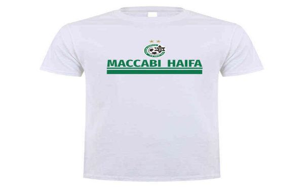 

maccabi haifa cr t shirt harajuku cloing short sleeve tshirt sweatshirts graphics tshirt brands tee t2205178042837, White;black