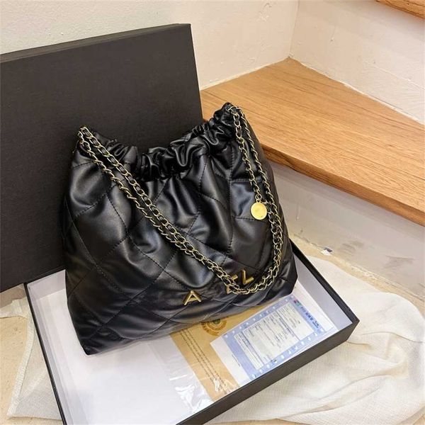 

lingge xiangnana new garbage women's chain tote shoulder bag 50% off wholesale