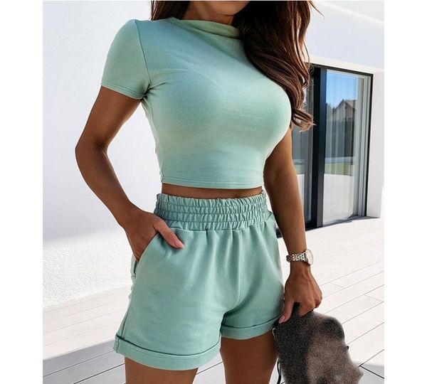 

pants men039s designer women039s wear europe and america short summer solid color tight casual suit women039 wears6199683, White