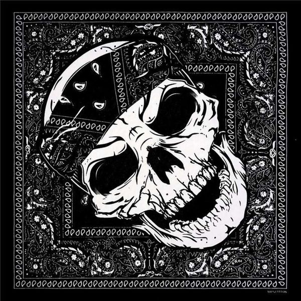 

skull headbands trendy headscarves outdoors cycling hop scarves, Blue;gray