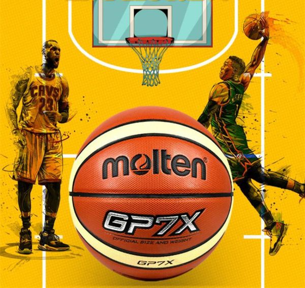 

official molten gp7x pu leather basketball indoor outdoor standard basketball ball size 7 match training ball3813408
