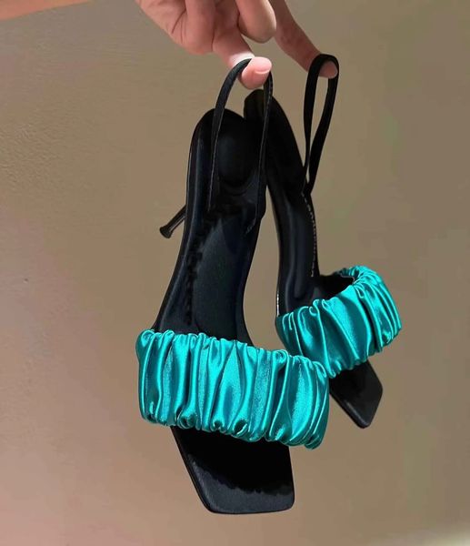 

summer brand wang julie sandals shoes white black women strappy famous design stiletto heel summer pointed toe party wedding footwear box