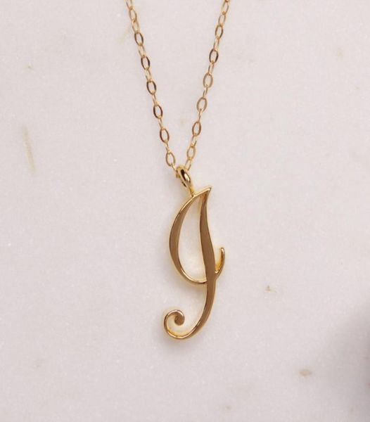 

mom love cursive name i english alphabet gold silver family friend letters sign word chain necklaces tiny initial letter pendant 9074882