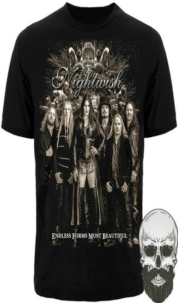 

tshirt nightwish quotendless forms most beautifulquot new silkscreen printing cotton summer 2018 short sleeve plus size6347279, White;black