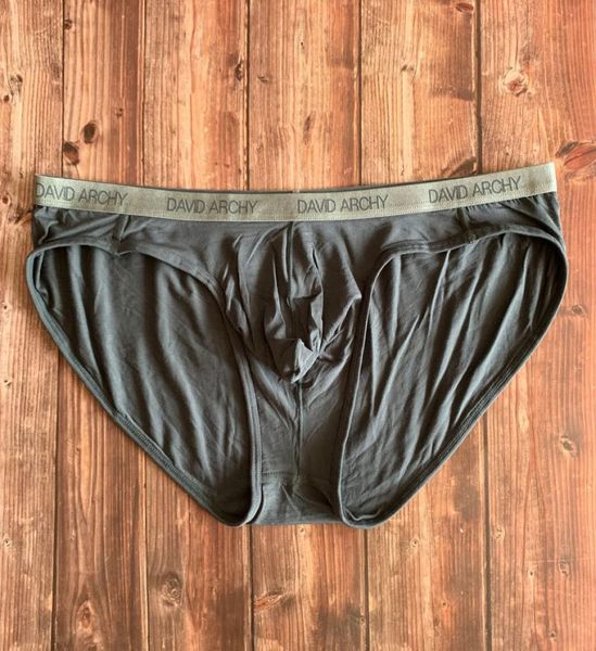 

david archy men039s underwear contoured bulge pouch bikini briefs micro modal fabric6227217, Black;white
