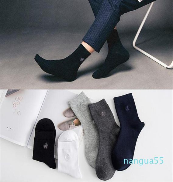 

pure cotton socks spring breathable sweatabsorbent gentleman style sports socks men039s socks 10pcs 5 pairs293c6594488, Black