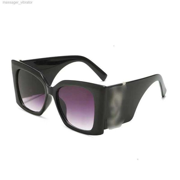 

frame 2023 new personalized large thick legs trendy sunglasses for women's walk show sunglasses for men kt7n 1 a34w, White;black