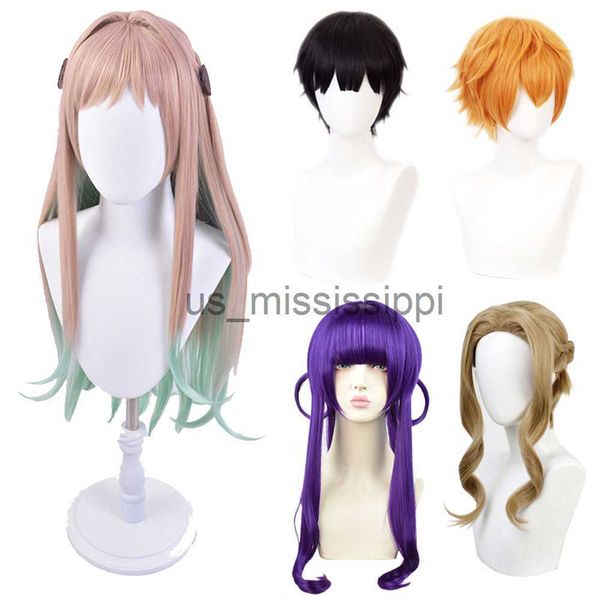 

cosplay wigs 2020 fashion anime toiletbound jibaku shounen hanako kun nene yashiro cosplay wigs costumes for halloween party x0901, Black