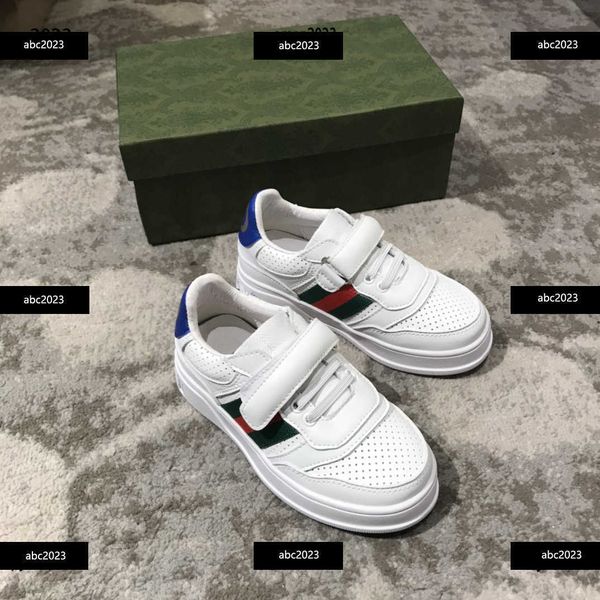 

new designer shoes kids casual shoe child sneakers baby shoes 2023 new products box packaging spring children's size 24-35, Black;red