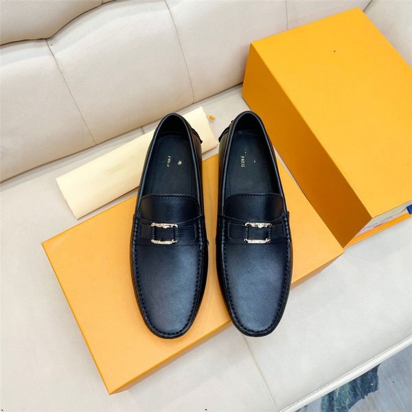 

2024 men's designer loafers shoe suede for men soft driving moccasins flats male walking shoes slip-on zapatillas, Black