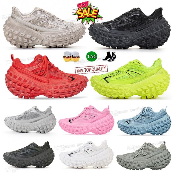 

designer defender mens womens shoes tire tyre shoe trainers sneakers beige black grey green pink sports khai army oversized platform men wom
