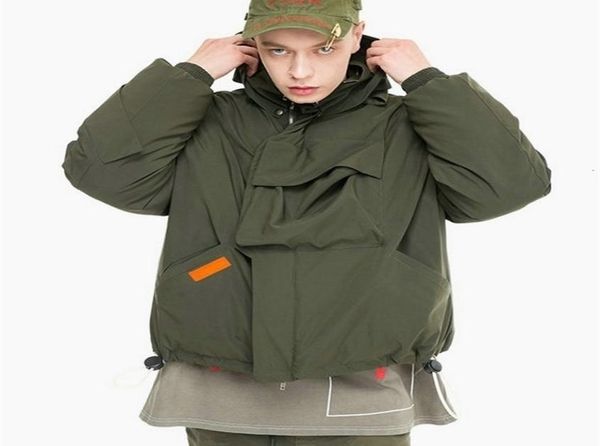 

viishow hoodies men039s down jacket brand winter jackets for men fashion padded men039s winter jacket doudoune homme yc238612354380, Black