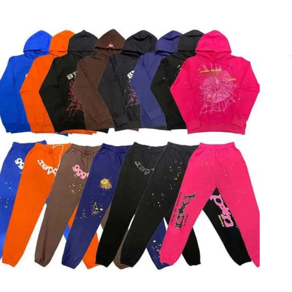 

spider hoodie designer pullover red 555 angel hoodies men shoe printing spider web sweatshirts designer black hoodi386