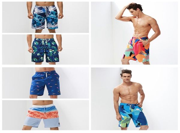 

beach pants new mens shorts surf board shorts summer sport beach homme bermuda short pants quick dry silver boardshorts men swimwe9146759, White;black