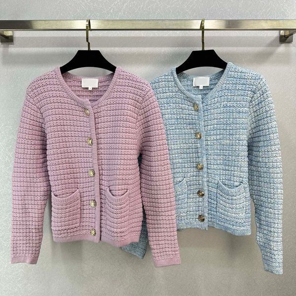 

women's sweater european fashion brand striped knit cardigan, White;black