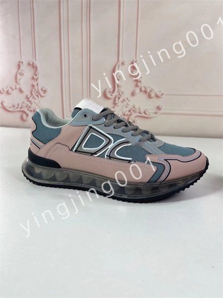 

r platform training shoes multi color white blue fashion leather men's sports shoes fashion women's sports shoes size 35-46 jsml23, Black
