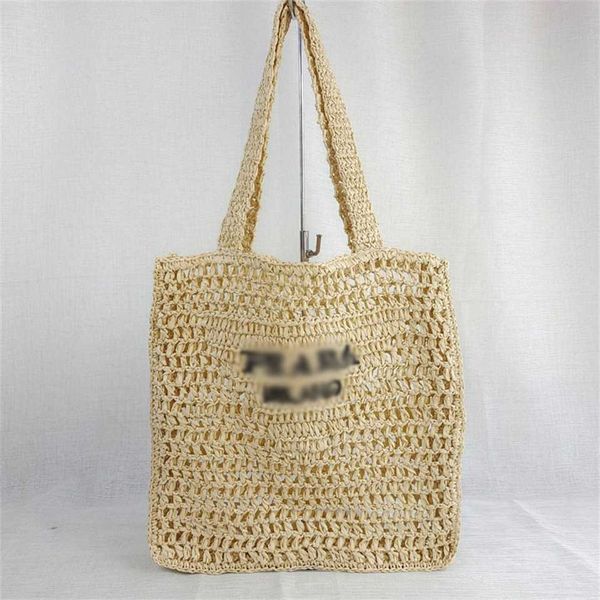 

paper rope woven shoulder beach versatile p taking letter hollowed out bag leisure travel 70% off outlet clearance