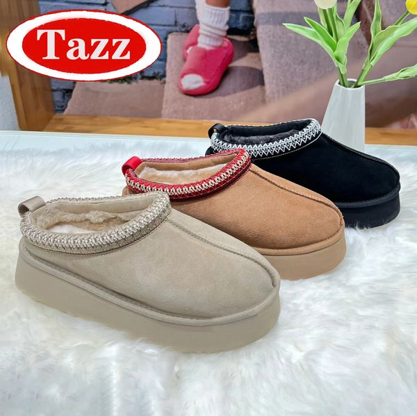 

australia tazz slippers suede shearling maxi tasman platform shoes ultra mini snow boots mustard seed chestnut mens comfort winter womens de, Black