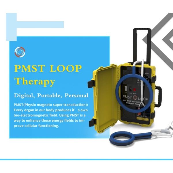 

pmst loop emtt physio magnetic therapy with 6000gs for body pain relief