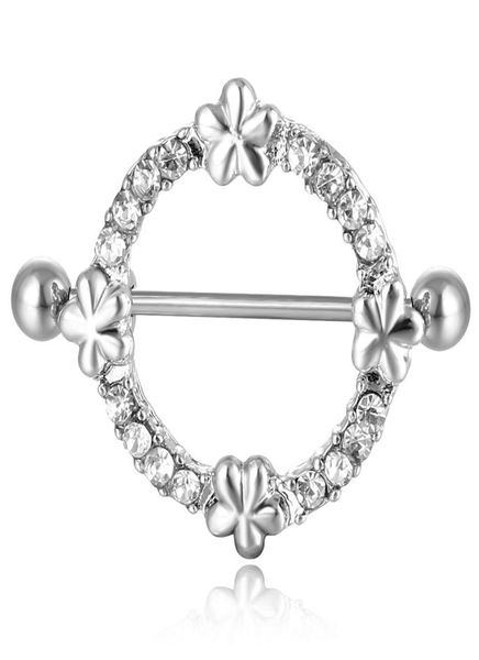 

d0640 clear nipple ring01234567891011121314155254439, Silver