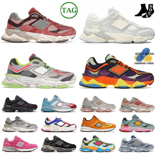 

9060 joe freshgoods men women running shoes suede designer penny cookie pink baby shower blue sea salt outdoor trail sneakers size 35-46