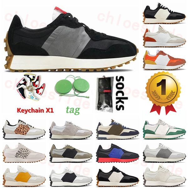 

n 327 running shoes 327s outer sport designer sneaker black grey multicolor summer fog pride grey mesh black blue red men women jogging walk