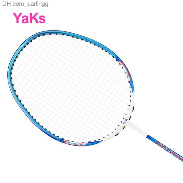 

badminton rackets yaks official authentic 2023 new carbon fiber 4u racket 67cm attack defense 22 pound q230901