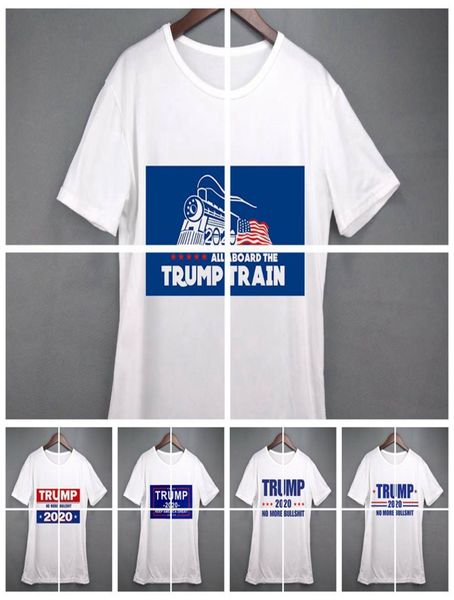 

women donald trump train 2020 t-shirt o-neck short sleeve shirt usa flag keep aman great letter tee shirt ljja38343506851, White