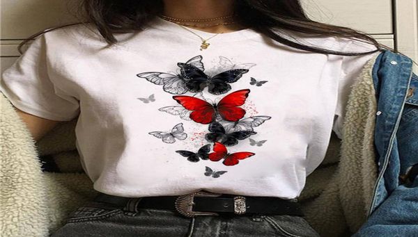

european and aman character printed lady t - shirt spot fashion collar large size shirts for men casual maternity shirts5130585, White