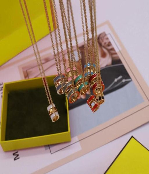 

fashion street pendant necklaces necklace for man woman necklac jewelry pendant highly quality 9 color with box4032273, Silver