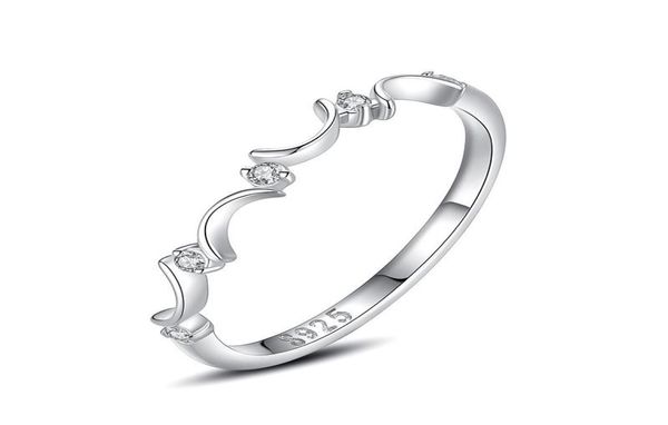 

solid 925 sterling silver korean style personality ecg ring whole literary wave heartbeat rings fashion jewelry china factory 2255463