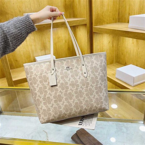 

women's new high capacity one shoulder handbag fashion versatile tote classic shopping bag trend outlet 50% off