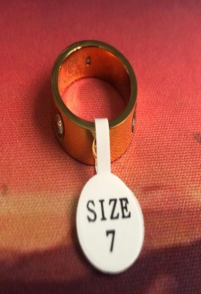 

2020 high titanium steel wedding loves ring for women luxury zirconia engagement rings men jewelry gifts fashion accessories1449575, Silver