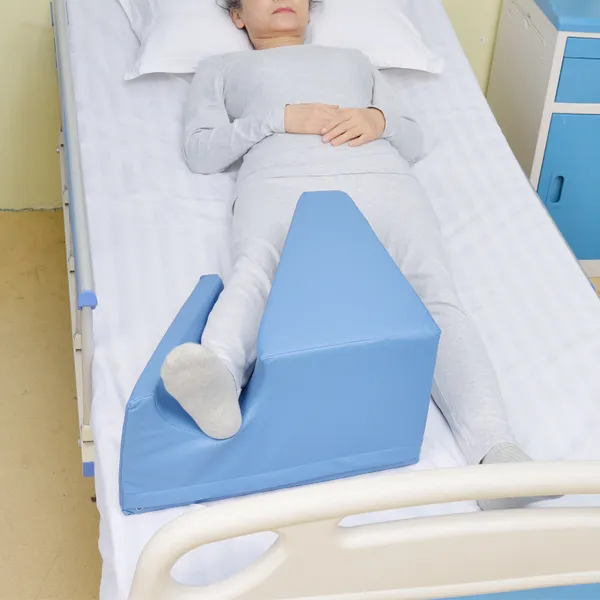 

high-elastic sponge abduction hip joint posrative lower limb posture pad elevation health care massage anti-decubitus pad