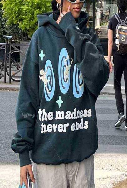 

women039s hoodies sweatshirts printed hoodie punk ladies sweatshirt vintage loose harajuku gothic grunge y2k women9594553, Black