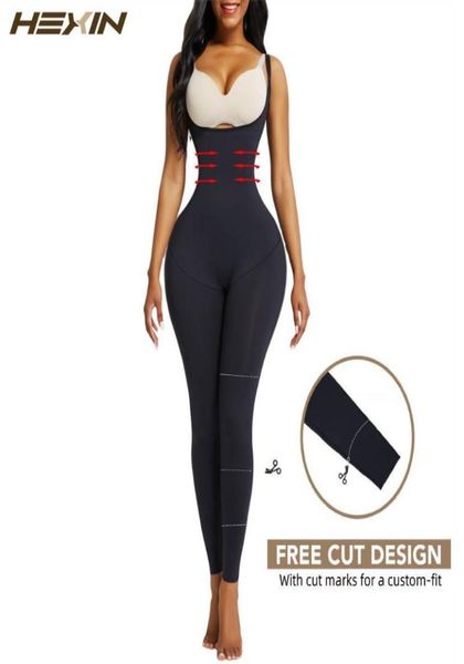 

women039s shapers hexin fajas colombianas women slimming shapewear waist trainer corset colombian girdle post bodysuit bulifter6729684, Black;white