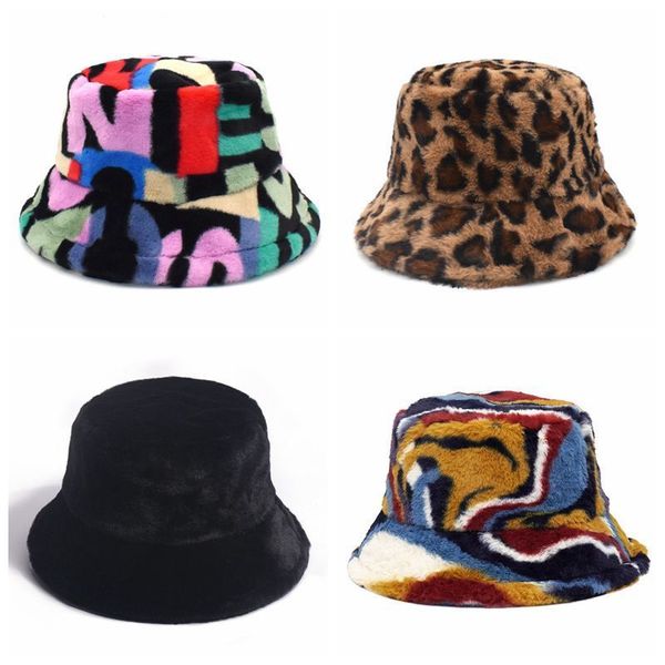 

wide brim hats bucket hats winter bucket hat for women pink panama soft warm hats female vintage faux fur fisherman hat women's fashion, Blue;gray