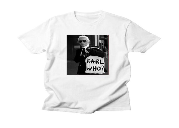 

women men ladies tshirt white karl who tumblr tshirt women purecotton ropa vintage camisetas fz17348951041